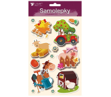 3D Farm Stickers Horse 13 x 23 cm