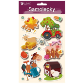 3D Farm Stickers Horse 13 x 23 cm
