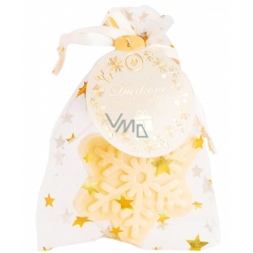 My Gift soap Snowflake with the scent of vanilla in organza 35 g