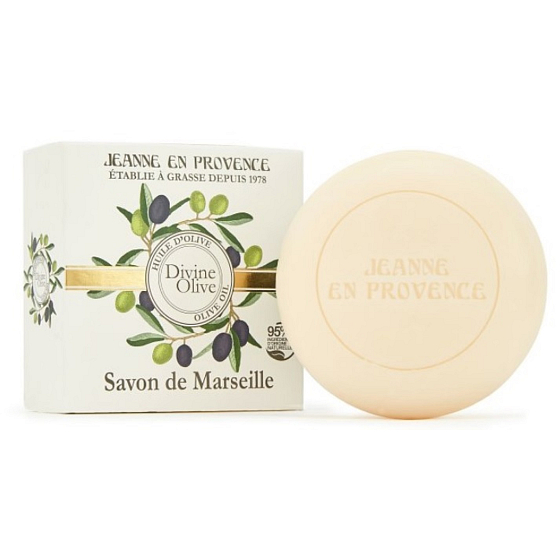 Jeanne en Provence Divine Olive solid toilet soap 100 g