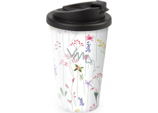 Albi Luxury thermo mug Flowers 350 ml