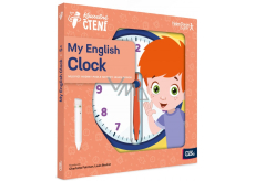 Albi Kouzelné čtení interaktivní kniha My English Clock, věk 5+