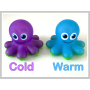First Steps Splish Splash Colour changing octopus bath tub 7 x 9 cm 1 piece