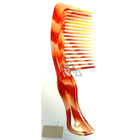 Marbled comb with handle 25 cm 1 piece
