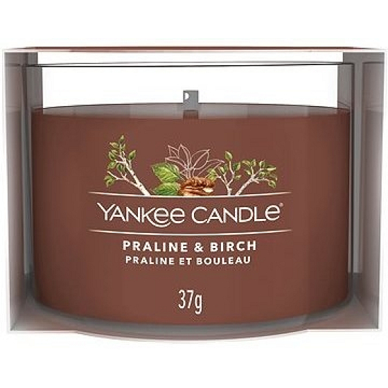 Yankee Candle Praline & Birch - Praline and birch scented candle votive glass 37 g