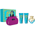 Versace Dylan Turquoise eau de toilette 100 ml + body gel 100 ml + shower gel 100 ml + handbag, gift set for women