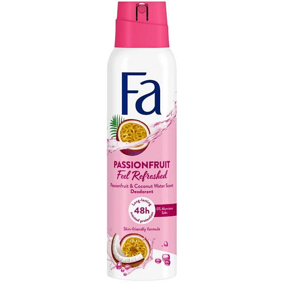 Fa Passionfruit Feel Refreshed antiperspirant deodorant spray for women 150 ml