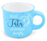 Nekupto Gift Mini Mug Best Dad Always Knows the Right Direction 100 ml