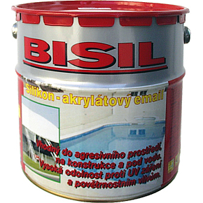 Bisil waterproof concrete paint, water-resistant, 0454 dark blue, 8 kg