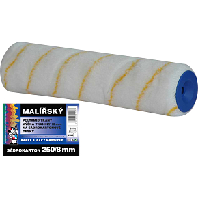 BARVY A LAKY HOSTIVAŘ roller for drywall for holder 8 mm, 250 mm