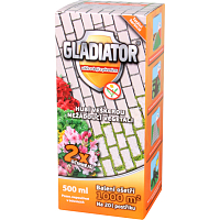 Gladiator Herbicide for Weeds, 1000 m², 500 ml