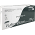 VulkanBlack black disposable powder-free nitrile gloves, size XL, 100 pcs