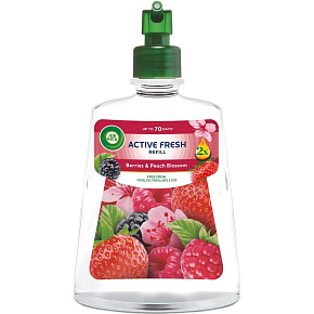 Air Wick Active Fresh Replacement Refill Forest Berries & Peach Blossom, 228 ml