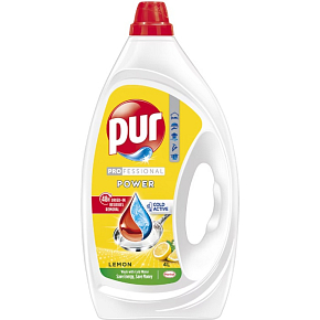 Pur Professional Power Lemon Dishwashing Liquid 4 l