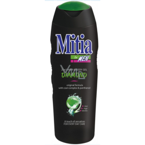 Mitia Men Diamond 2 in 1 shower gel and hair shampoo 400 ml