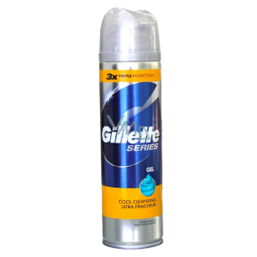 Gillette Series Cool Cleansing shaving gel for men 200 ml