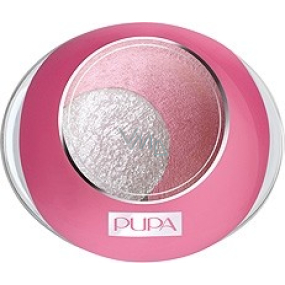 Pupa Very Vintage Luminys Satin & Shine Eyeshadow 01 Grace Pink / Silver 2.2 g