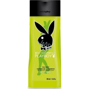 Playboy Sexy Hollywood 2in1 shower gel and shampoo for men 250 ml