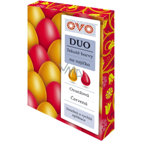 Ovo Liquid Colors Duo Orange / Brown 2 colors each 20 ml: 1 bag (20 ml)