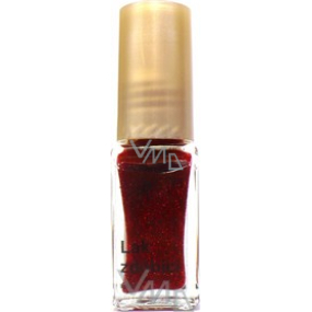 Daisy decorating nail polish shade red glitter 6 ml
