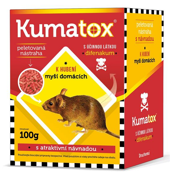 Kumatox G granulated bait to kill domestic mice 100 g