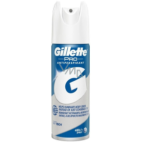 Gillette Pro Dry Tech antiperspirant deodorant spray for men 150