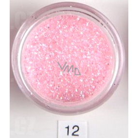 Ocean Crystaline loose nail polish, body, face 12 pink glitter 2 g