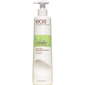 Eos Refresh Active Care moisturizing body lotion for hands and body 354 ml