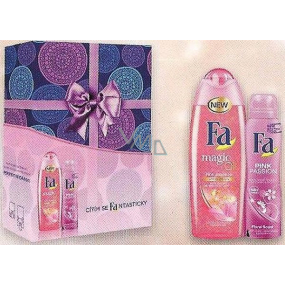 Fa Pink Jasmine Magic Oil Pink Shower Gel 250 ml + Pink Passions Deodorant Spray for Women 150 ml, cosmetic set