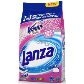 Lanza Vanish Ultra 2in1 Color washing powder with stain remover for color laundry 45 doses of 3.375 g