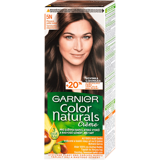 Garnier Color Naturals Créme Hair Color 5N Natural Light Brown