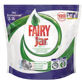 Jar Fairy Professional All in 1 Dishwasher capsules 120 pieces