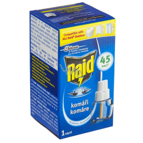 Raid Liquid refill for electric vaporizer 45 nights against flying insects 31 ml
