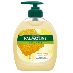 Palmolive Naturals Milk & Honey liquid soap with dispenser 300 ml