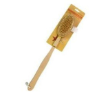 Best Choice Body bath brush with removable wooden handle 41 cm