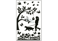 Switch stickers silhouettes in the park no.2 24 x 15 cm