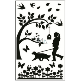 Switch stickers silhouettes in the park no.2 24 x 15 cm