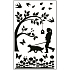 Switch stickers silhouettes in the park no.2 24 x 15 cm