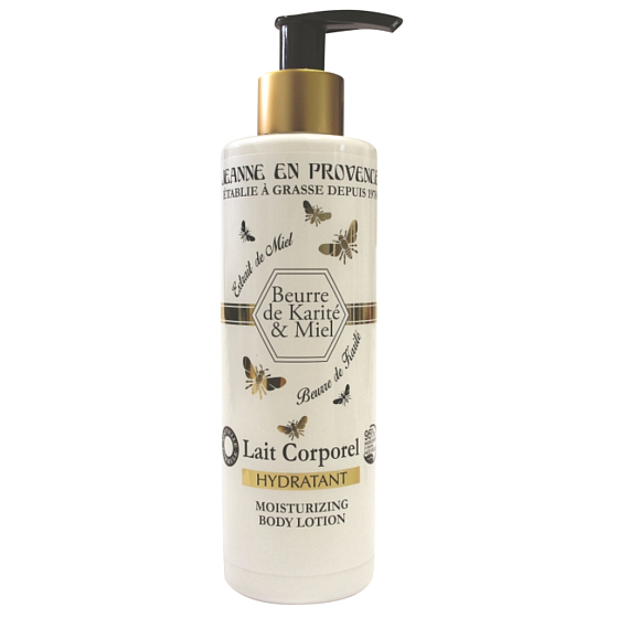 Jeanne en Provence Shea Butter & Honey Body Lotion Dispenser 250 ml