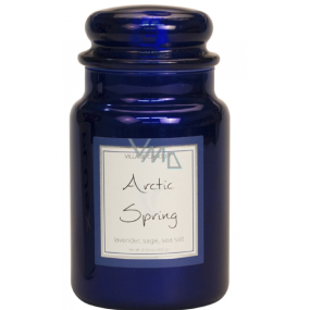Village Candle Promise of Spring - Arctic Spring scented glass candle 2 wicks 602 g