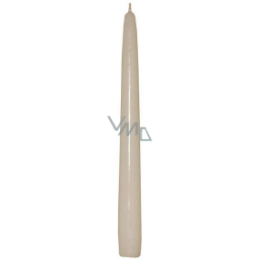 Lima Candle smooth white cone 23 cm