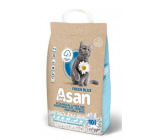 Asan Fresch Blue Bio litter unscented litter for cats and ferrets 10l