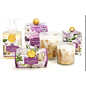 Michel Design Works Lilac and Violets foaming liquid hand soap 530 ml + hand and body lotion 236 ml, cosmetic set