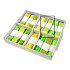 Ditipo Fabric ribbon Flora green 3 mx 25 mm