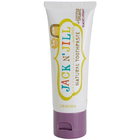 Jack N Jill BIO Blackcurrant natural toothpaste for children 50 g