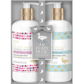 Baylis & Harding Forest Bell and Flower Meadow liquid hand soap 300 ml + hand and body lotion 300 ml, cosmetic set