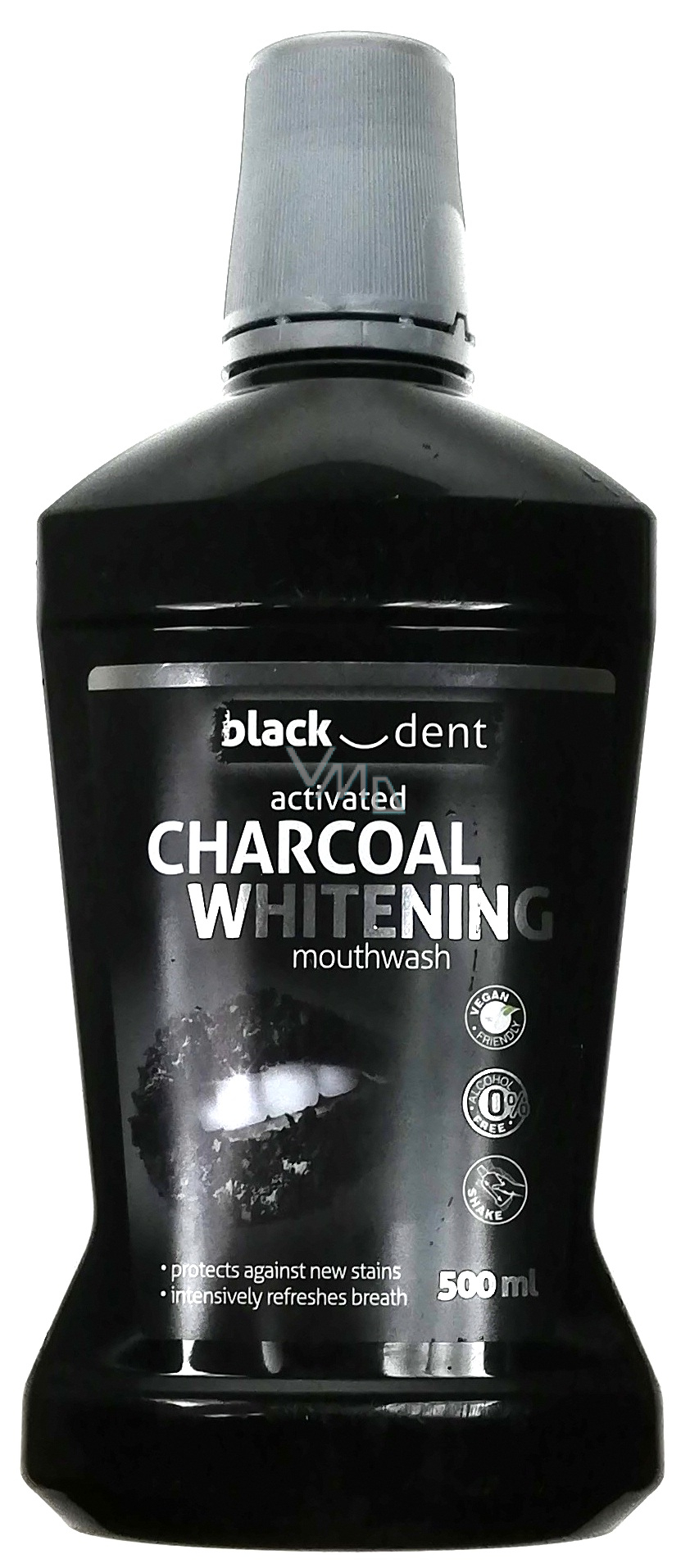 Mattes Black Dent Activated Charcoal Whittening activated organic