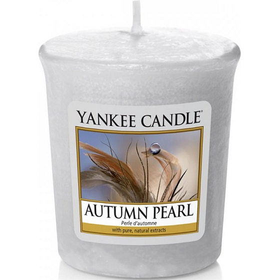 Yankee Candle Autumn Pearl - Autumn pearl scented votive candle 49 g
