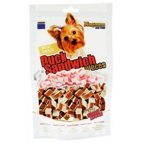 Magnum Duck pieces sandwich supplementary dog food 80 g