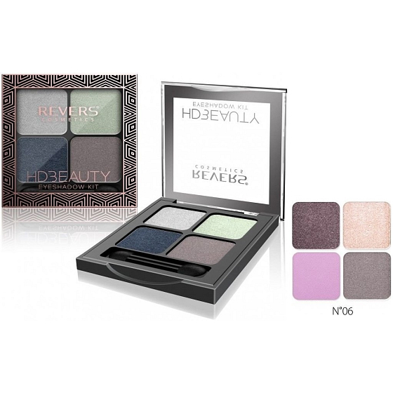Revers HD Beauty Eyeshadow Kit eyeshadow palette 06 4 g